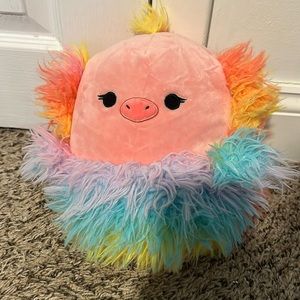 Squishmallows Elda the Ostrich 8" Stuffed Plush (tag detached but included)
